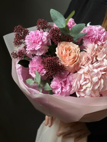 Сборный букет «Пена нежности»