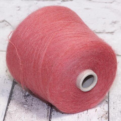 Кидмохер на полиамиде PURA LANA ITALIA / MARZIA 900 розово-коралловый