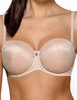 Бюстгальтер балконет пуш-ап для открытых платьев Ava 1787 P-UP телесный
