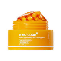Medicube Kojic Acid Turmeric Vita Capsule Cream капсульный крем с койевой кислотой против пигментации