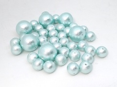 Хлопковый жемчуг 30 мм Aqua