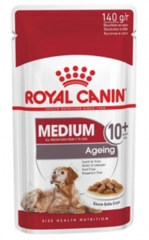 Royal Canin Medium Ageing 10+ пауч для собак средних пород старше 10 лет (в соусе) 140г