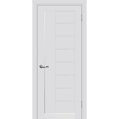 Купить Межкомнатная дверь экошпон Profilo Porte PSC-17 агат остеклённая