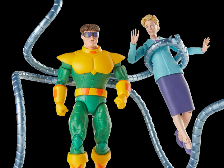 Фигурки Marvel Legends VHS Series: Doc Ock & Aunt May (2 Pack