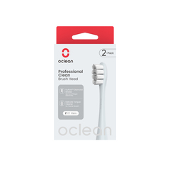 Комплект насадок Профессиональная чистка Oclean P1С9 (2шт, Серебрянный)