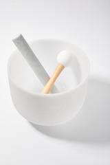 Кристальная поющая чаша THROAT (Ø 19 см)