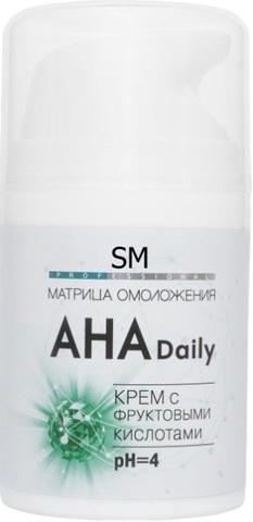 Крем AHA Daily с фруктовыми кислотами (pH-4) 50мл Stella Marina