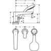 Смеситель на борт ванны Hansgrohe Talis E 71730000