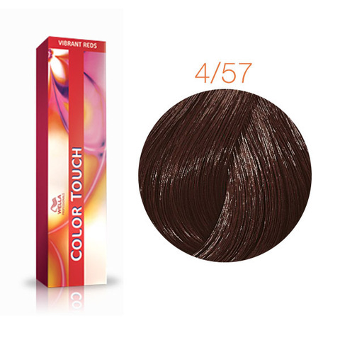 Wella Professional Color Touch Vibrant Reds 4/57 (Темный агат) - Тонирующая краска для волос