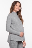 Джемпер для беременных 09075 светло-серый