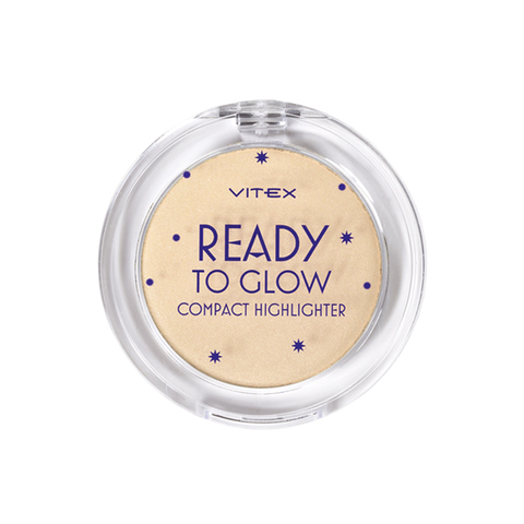 VITEX Хайлайтер компактный READY TO GLOW тон 203 Golden glow