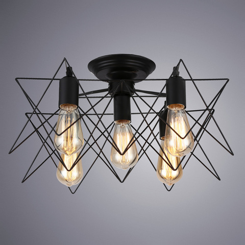 Люстра Arte Lamp Tela A6048PL-5BK