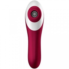 Вакуумный стимулятор с вибрацией Dual Crush Satisfyer