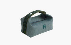 Сумка Hermes Small Bride-A-Brac Case "Wool Twill & Foret"