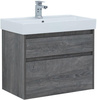 Aquanet 242273 Тумба Nova Lite 75 2 ящ. цв.дуб рошелье (242273)