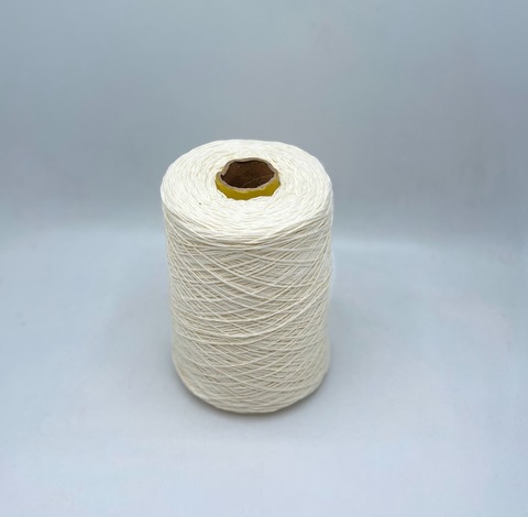 Бобинная пряжа (пр.Италия), art-USA Cotton supersoft , 325м/100гр. 100% Хлопок Pettinato(чесаный хлопок) цвет-Молочный, арт.30189