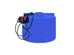 Стационарная Мини АЗС PT-V5000 Политим 60 л/мин 5000 л. 220В (1820x1820x2135см;синий) - арт.560836