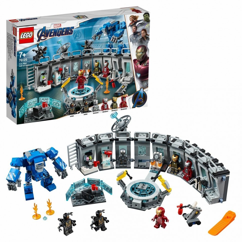 Техноволна - Конструктор LEGO Marvel Super Heroes Лаборатория Железного  человека 76125 - TEHNOVOLNA.RU