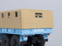 Ural-375D board with awning blue 1:43 Start Scale Models (SSM)