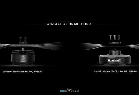 Пропеллер карбоновый P 22x6.6 T-Motor (пара)