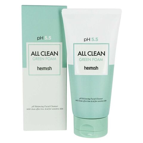 Heimish pH 5.5 All Clean Green Foam Слабокислотный гель для умывания для чувствительной кожи 150g