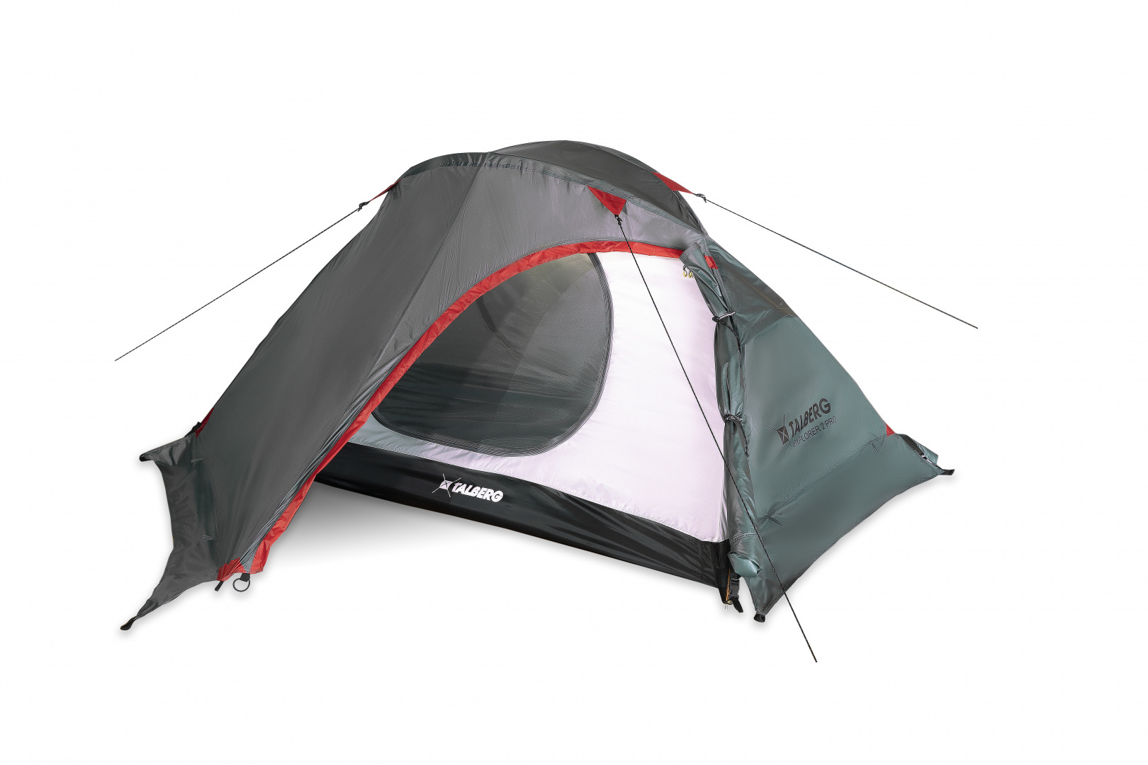 

ПАЛАТКА TALBERG EXPLORER 2 PRO (КАРКАС 9,5 ММ) (зеленый/красный)