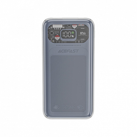 Внешний аккумулятор ACEFAST M1-10000 30W fast charging power bank, серый