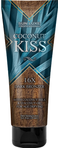 Крем для загара для всех типов кожи Coconut Kiss Sun Luxe, 125мл