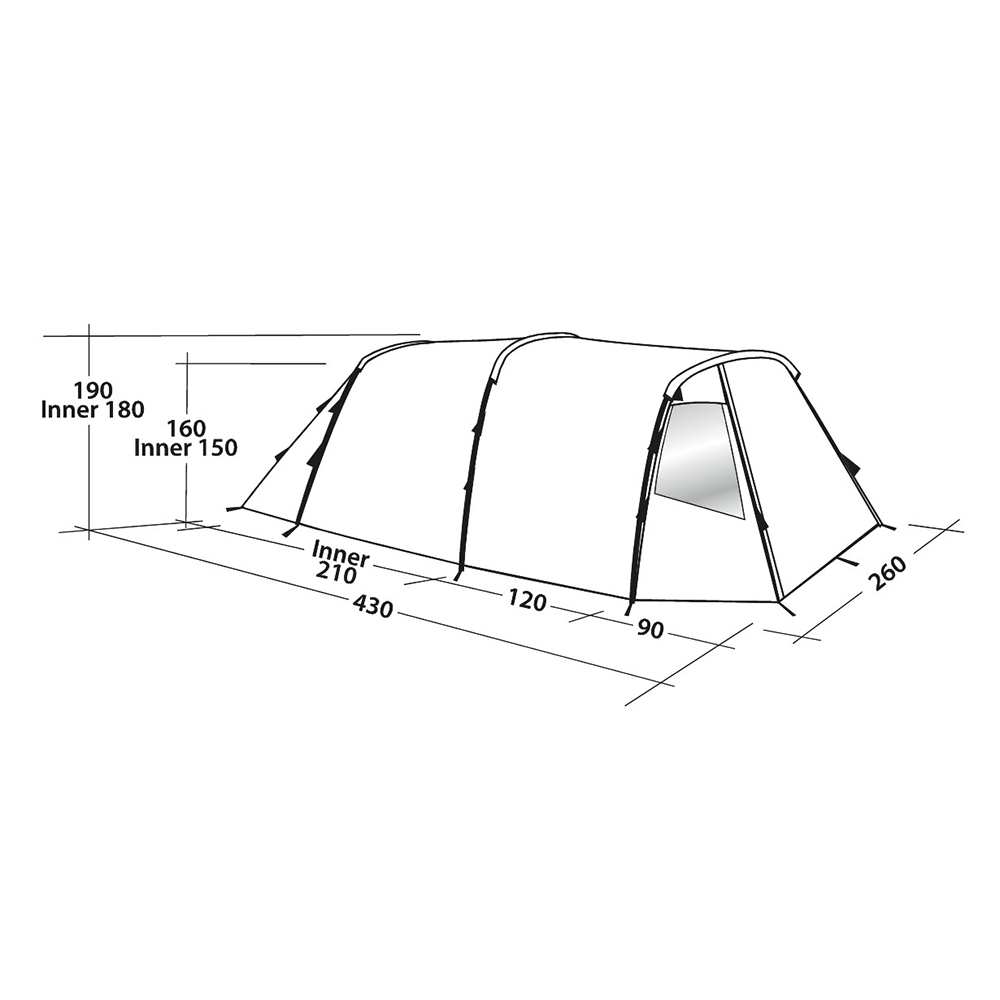 Кемпинговые палатки 5-ти местные easy Camp.