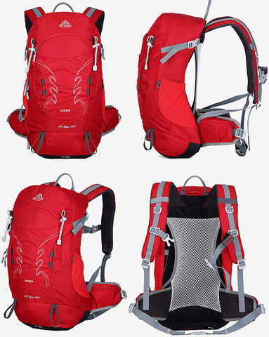 Картинка рюкзак туристический Ai One 1869 Red - 5