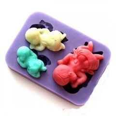 Молд 3 младенца