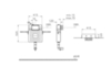 Vitra V12 762-1740-01 Скрытый бачок для приставного унитаза