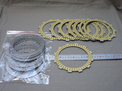 Диски сцепления 7/6+2шт. Honda CB1300 1100  XL1000V XLV1000 D112/139мм 12t s2.0/3.4