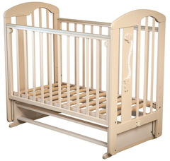 С 718 Кровать детская Агата  накладка-ростомер №11 (шоколад)