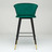 Барный стул Marlon зеленый велюр