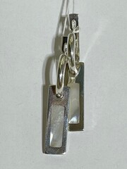 Грассе (серьги из серебра)