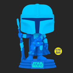 Фигурка Funko POP! Star Wars. The Mandalorian: Holo-Mandalorian (GW Exc) (345)