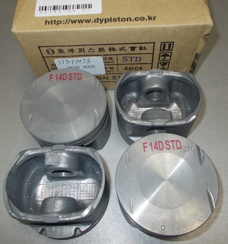 ПОРШНИ STD F14D3 AVEO, LACETTI (К-Т 4ШТ) DONG YANG