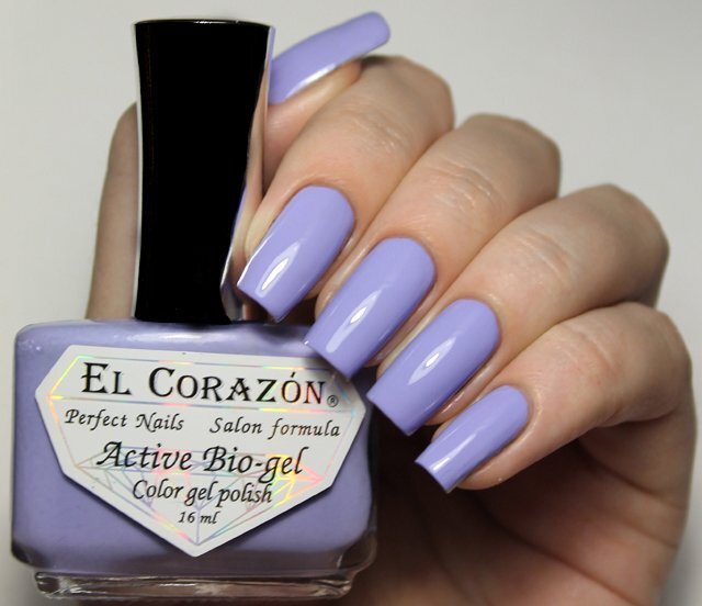 El Corazon 423/ 304 active Bio-gel  Cream васильковый