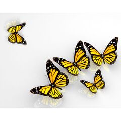 Панель потолочная ПВХ Novita 3D Бабочки