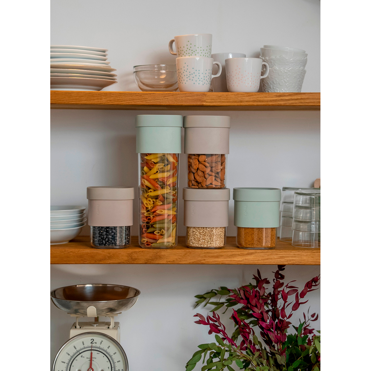 Набор контейнеров для сыпучих продуктов Flip Storage, 5 пр., арт. 883064 - фото 6