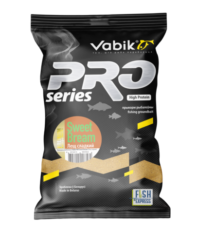 Прикормка Vabik PRO Sweet Bream (Лещ сладкий) 1кг 10шт/уп.