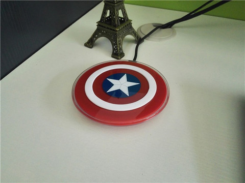 Samsung Pad Wireless Charger Capitan America