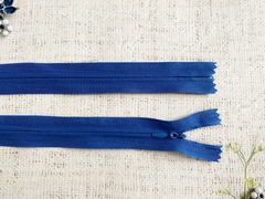 Молнии потайные на текстильной основе, 50 см, синий