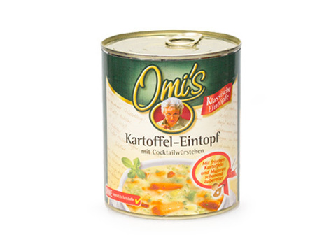 Картофельный суп с копченостями Buss, 800г