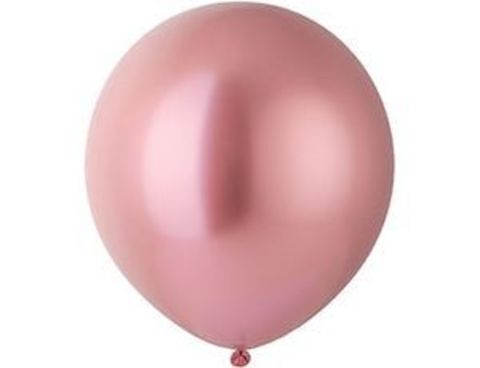 Большой шар Хром Розовый