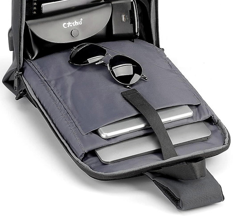 Картинка рюкзак однолямочный Vgoal FG6301W grey - 4