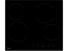 Варочная панель встраиваемая Midea MCH64107F, стеклокерамическая, 4 конфорки, сенсорное управление