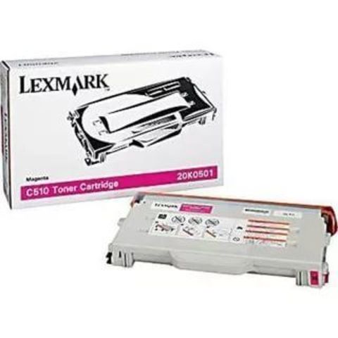 Тонер-картридж для принтеров Lexmark C510 пурпурный (magenta). Ресурс 3000 стр (20K0501)