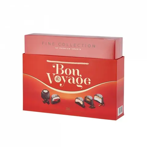 Набор конфет Bon Voyage Premium Красная коробка Арт.262/К 740гр*5шт